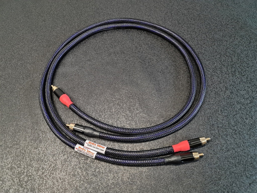 Hydra Silver RCA  99.999% Pure Silver Plate Copper összekötőkábel 1M csak 1pár